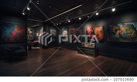 Art museum, smart contract art, AI art, NFT art 107015690