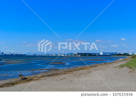 千葉縣船橋市三番瀨海濱公園風景 2023年9月 107015936