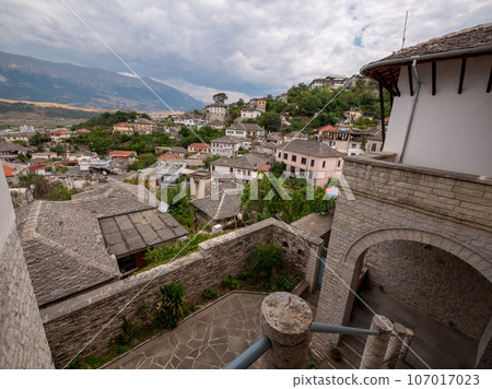 Ismail Kadare House located in the picturesque city of Gjirokaster , Albania 107017023