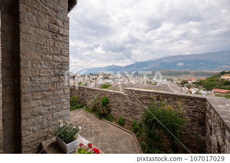 Ismail Kadare House located in the picturesque city of Gjirokaster , Albania 107017029