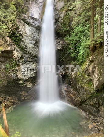Beautiful waterfall 107017456