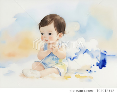 Baby “AI generated image” Baby “AI generated image” 107018342