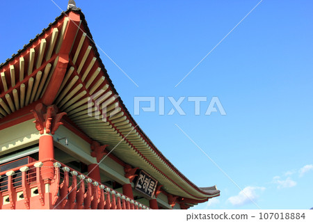 September 9, 2023: Jinhaeru in Jinhae, Jinhae-gu, Changwon-si, Gyeongsangnam-do, South Korea September 9, 2023: Jinhaeru in Jinhae, Jinhae-gu, Changwon-si, Gyeongsangnam-do, South Korea 107018884