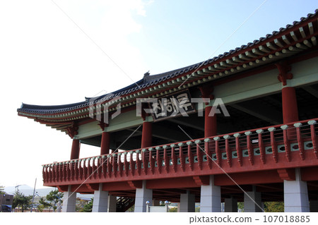 September 9, 2023: Jinhaeru in Jinhae, Jinhae-gu, Changwon-si, Gyeongsangnam-do, South Korea September 9, 2023: Jinhaeru in Jinhae, Jinhae-gu, Changwon-si, Gyeongsangnam-do, South Korea 107018885