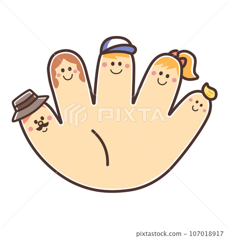 手指家族 107018917