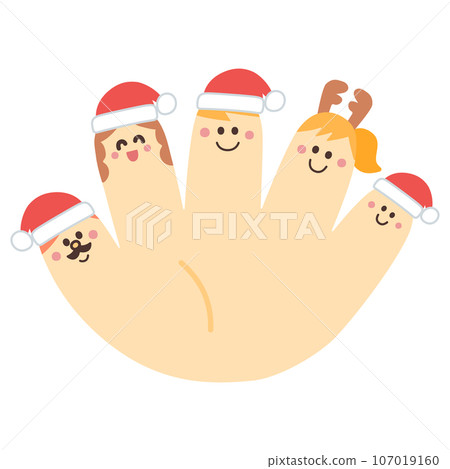 手指家庭聖誕節 107019160