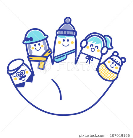 手指家族秋天 107019166