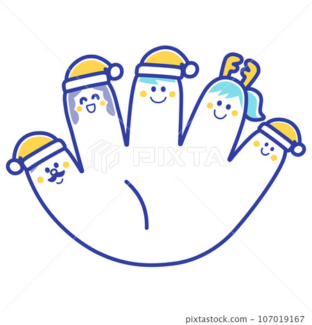 手指家庭聖誕節 107019167