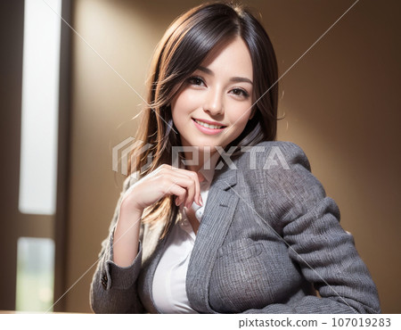 Office lady office lady working at a company created by AI image generation Office lady office lady working at a company created by AI image generation 107019283