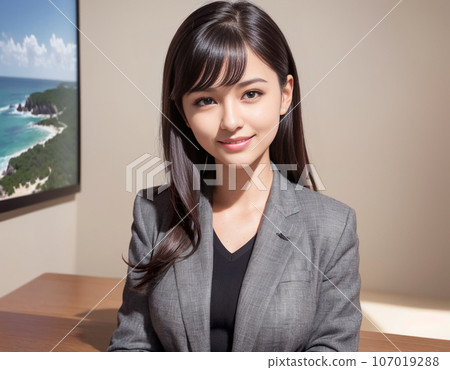 Office lady office lady working at a company created by AI image generation Office lady office lady working at a company created by AI image generation 107019288