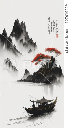 Japan abstract art Japan abstract art 107019909