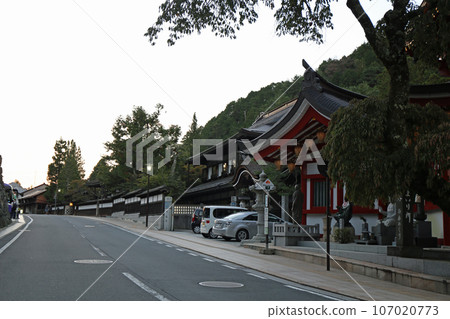 Koyasan Temple in Autumn 107020773