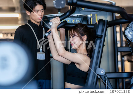 Young woman to train 107021328