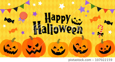 Happy Halloween Banner (2:1) 107022159