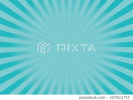 Light blue concentration line background 107022755
