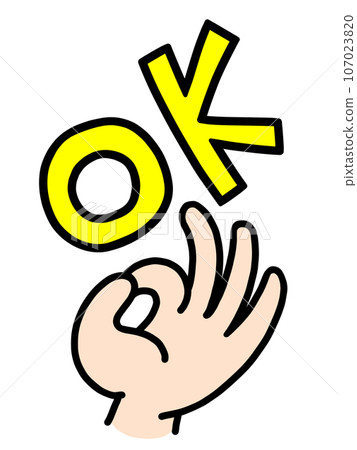 OK OK sign 107023820