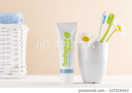 Toothpaste and toothbrushes 107026402