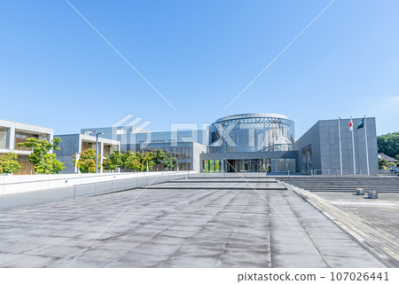 宮城縣多賀城市的東北歷史博物館,陽光明媚的一天 宮城縣多賀城市的東北歷史博物館,陽光明媚的一天 107026441