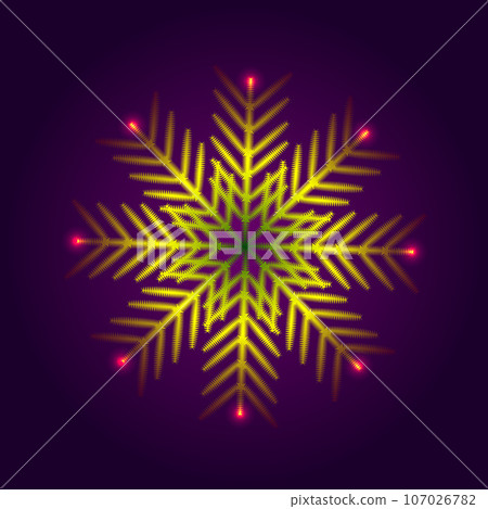 Colorful card with mandala. 107026782