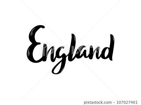 England Lettering.  107027401