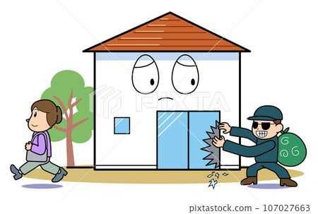 Security measures for your home - large windows are inconvenient Security measures for your home - large windows are inconvenient 107027663