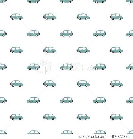 Car pattern seamless vector design element, kids and baby vintage colorful car digital and print background illustration Car pattern seamless vector design element, kids and baby vintage colorful car digital and print background illustration 107027854