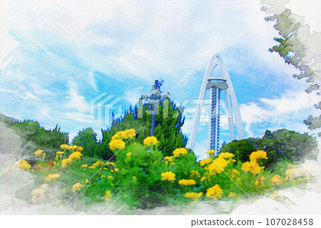 [Aichi Prefecture] 138 Tower Park in Ichinomiya City 107028458