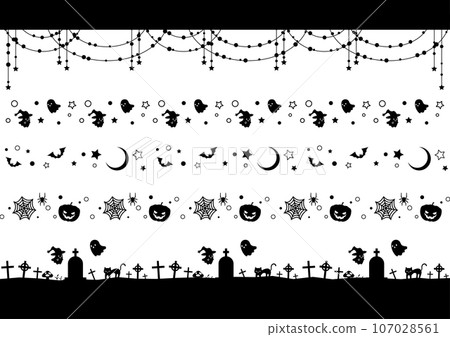 Cute decorative illustration with Halloween motif Cute decorative illustration with Halloween motif 107028561