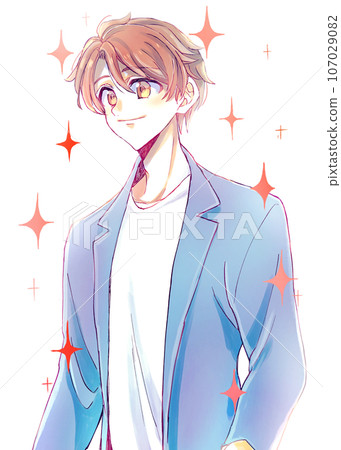 清爽的男人閃閃發光 107029082