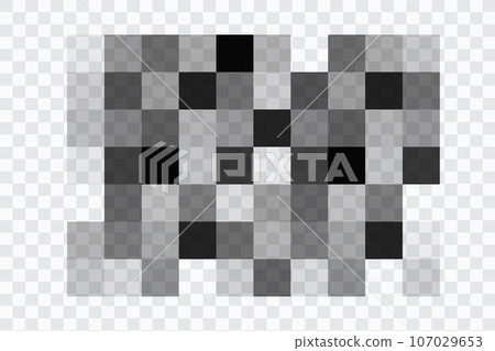 Censor pixel mosaic bar, simple gray blur censure frame on transparent background Censor pixel mosaic bar, simple gray blur censure frame on transparent background 107029653