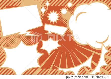 美式漫畫風格背景素材 美式漫畫風格背景素材 107029668