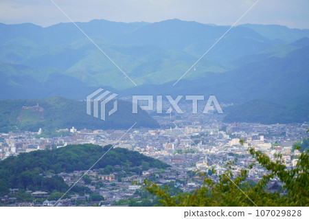From Shogunzuka Seiryuden in Kyoto towards Iwakura 107029828