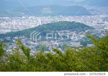 From Shogunzuka Seiryuden in Kyoto towards Iwakura 107029829