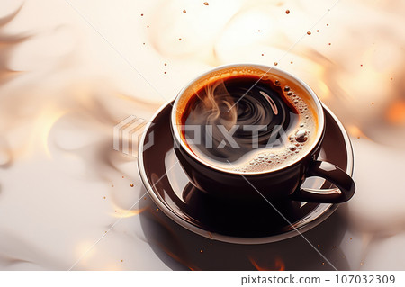 cinnamon, coffee, coffee beans 107032309