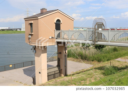 Myoden drainage gutter pipe 107032985