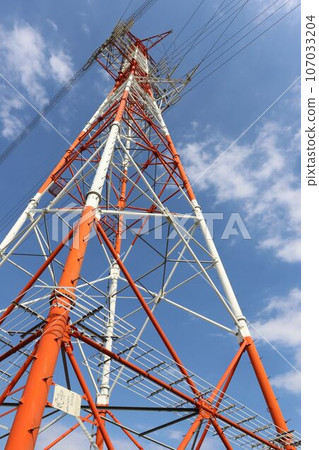 Transmission tower (Ichikawa City, Chiba Prefecture) Transmission tower (Ichikawa City, Chiba Prefecture) 107033204