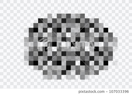 Censor pixel mosaic bar, simple gray blur censure frame on transparent background Censor pixel mosaic bar, simple gray blur censure frame on transparent background 107033396