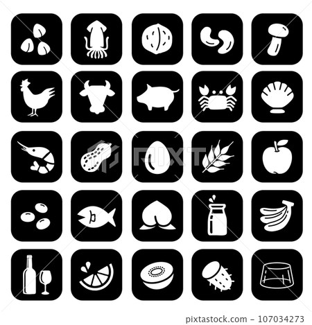 過敏顯示圖標 107034273