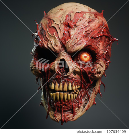 zombie mask for halloween costume 107034409