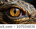 Close up eye of animal, looking into camera 107034836