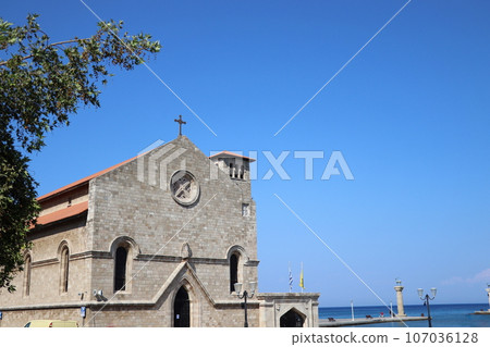 Church of the Annunciation of the Virgin Mary on the island of Rhodes, Greece 107036128