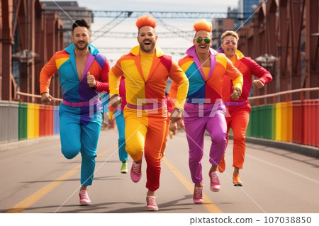 The boys of the rainbow run, AI 107038850