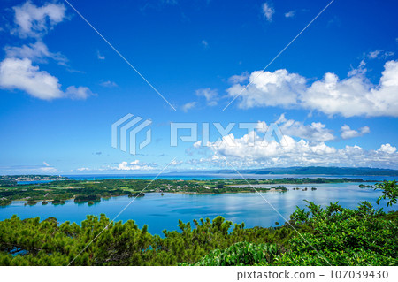 沖繩縣嵐山展望台的風景 107039430