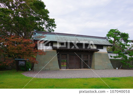 Hokkaido Matsumae Town Matsumae Castle Honmaru Gomon 107040058