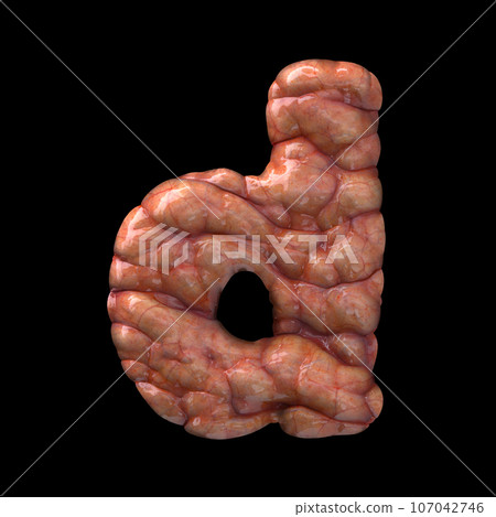 Halloween letter D - Lowercase 3d bloody font - Suitable for Halloween, horror or death related subjects Halloween letter D - Lowercase 3d bloody font - Suitable for Halloween, horror or death related subjects 107042746