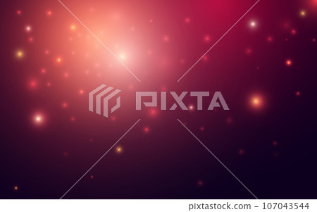 Red Fire Colours Bokeh Particle Soft Light Abstract Backgrounds, Vector eps 10 illustration bokeh 107043544