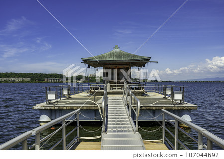 加賀片山津溫泉 芝山形 浮見堂 石川縣加賀市 107044692