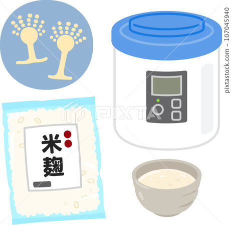 米曲、甘酒製造商和曲模具的圖片 107045940