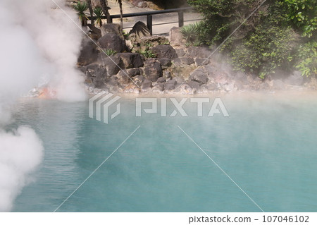 Beppu Onsen's sea hell steam 107046102