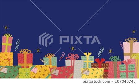 彩色禮品盒框架 107046743